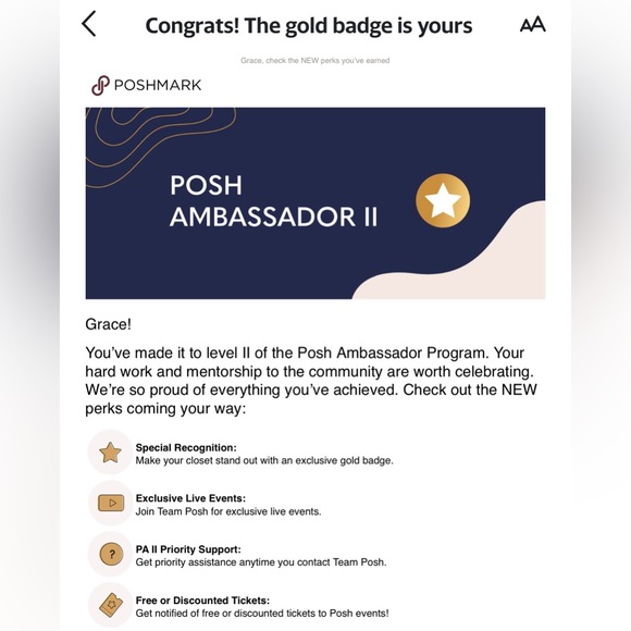 Meet your Posher, Grace - Picture 2 of 3